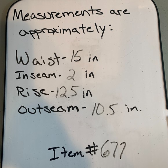 Abercrombie & fitch distressed roll cuff jean shorts 4 - Picture 6 of 6